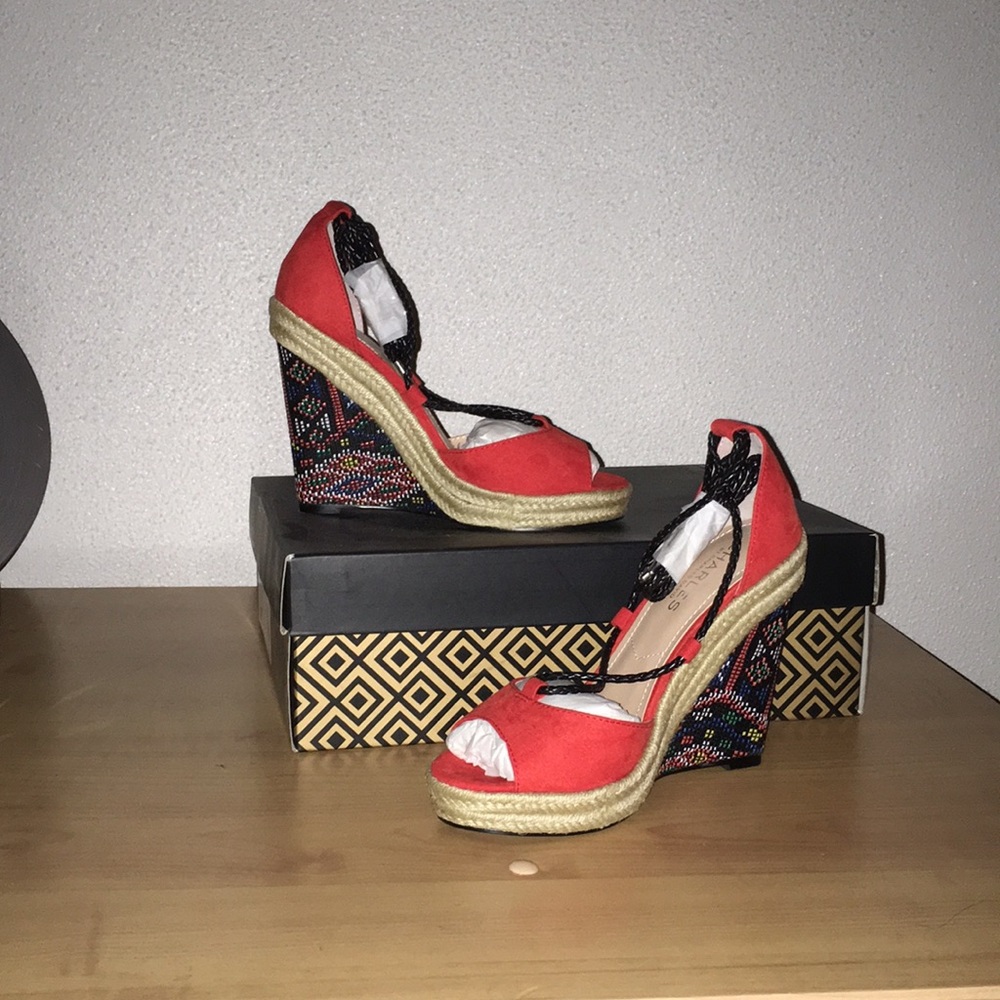 Charles by Charles David Wedge Sandal